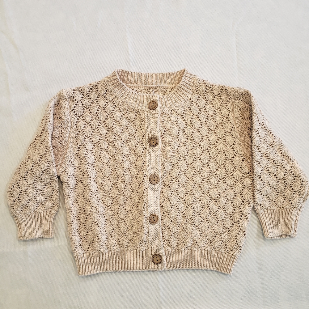 New Button Knit Cardigan